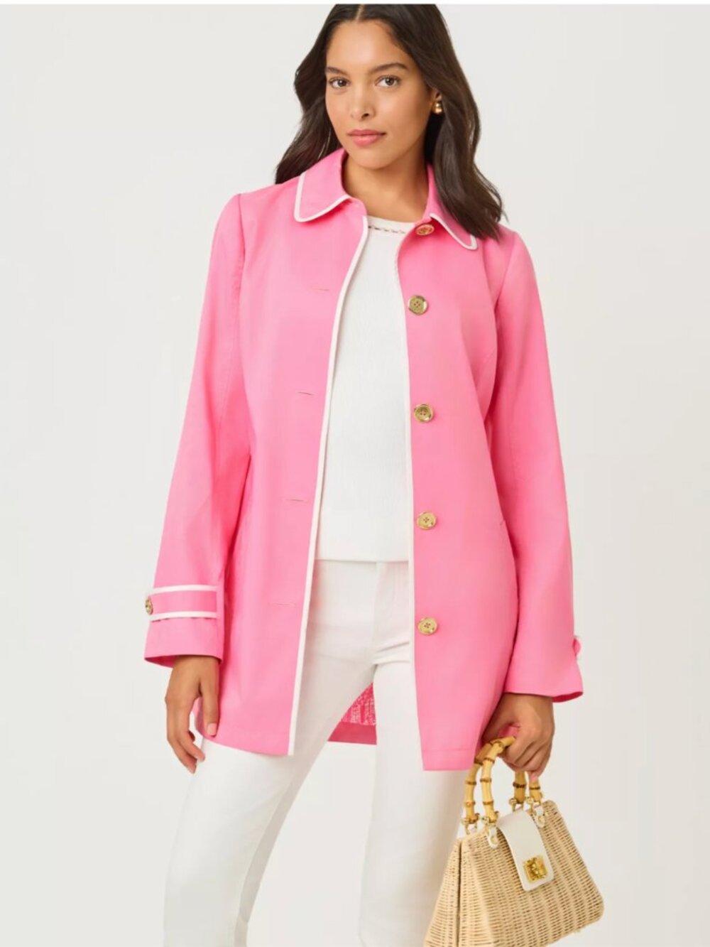 Lilly Pulitzer Dianne Jacket Confetti Pink 6 NWT - Picture 5 of 7